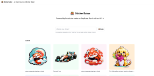 StickerBaker - 免费开源的AI贴纸生成工具-AI出海