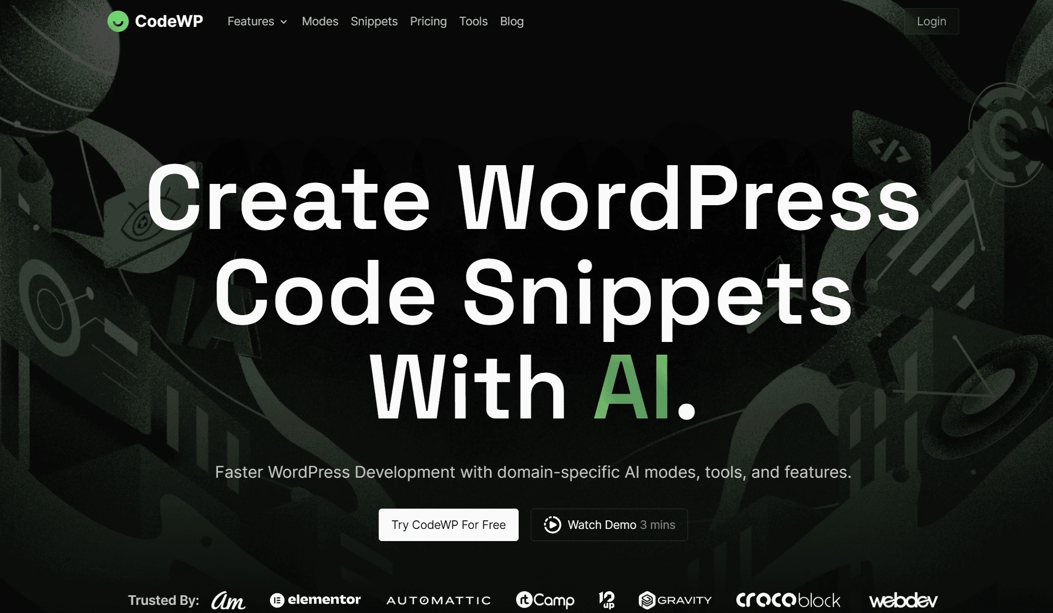 CodeWP – AI 创建 WordPress-AI出海