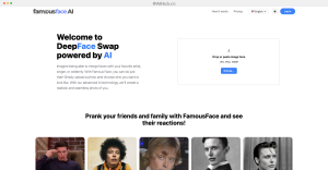 FamousFace - 在线AI换脸工具-AI出海